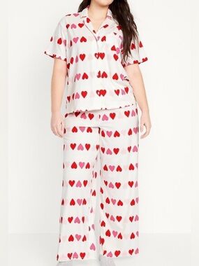 NWT Old Navy Top & Pants Pajamas Set XXL